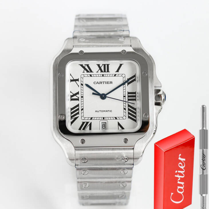 Cartier Large Santos de Cartier watch - Image 2