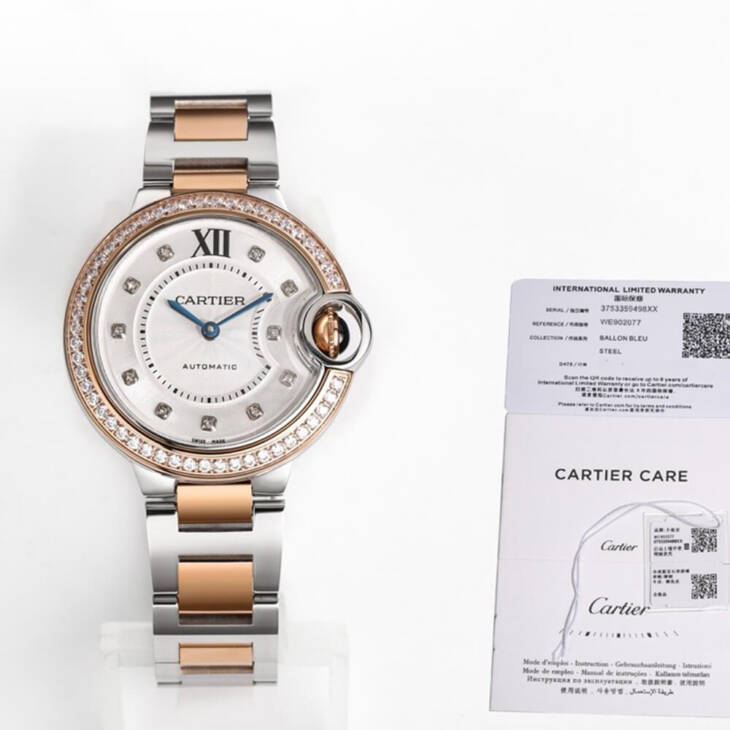 Cartier 33mm Ballon Bleu de Cartier watch - Image 2