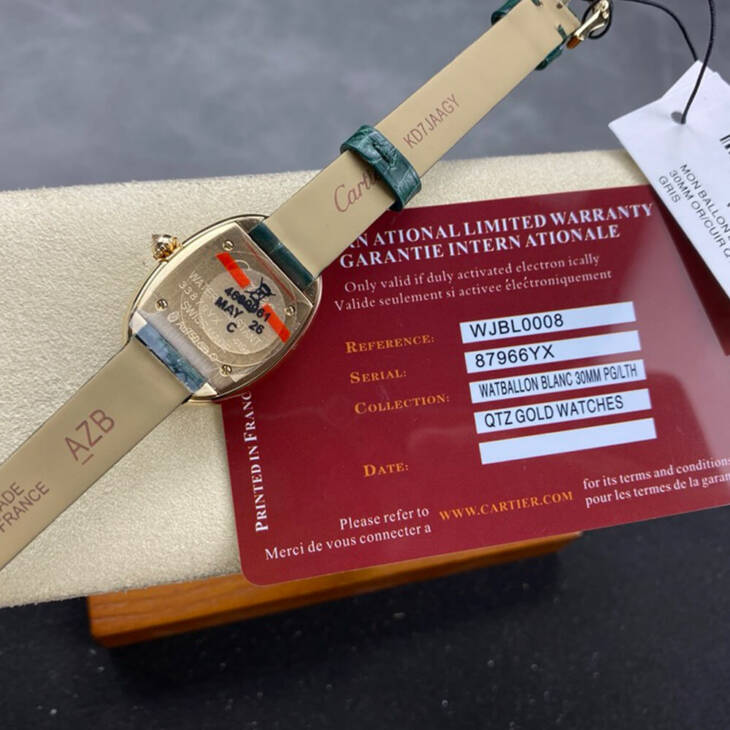 Cartier Small Baignoire watch - Image 8